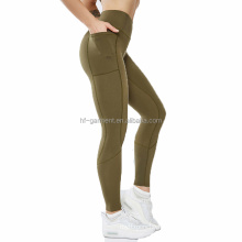 Cross-border Yoga Pants with pockets High-waist Fitness Sports Leggings Women Tights